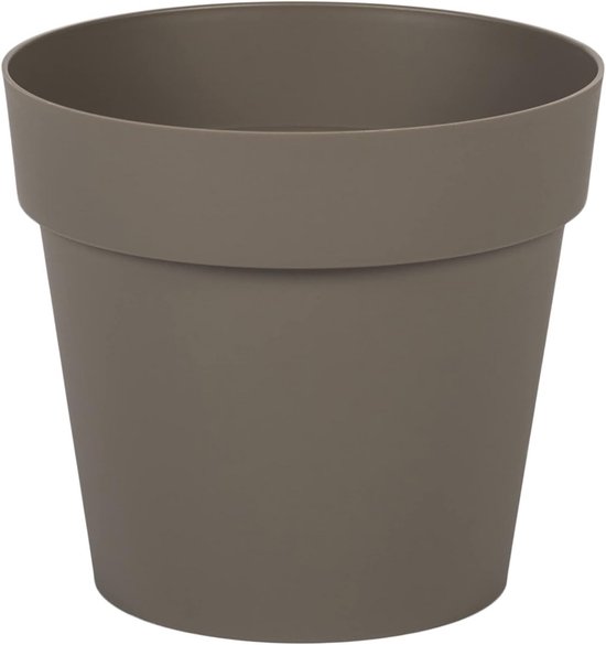 J-Line bloempot Granada Handmade Painted - keramiek - geel - extra s – vtwonen