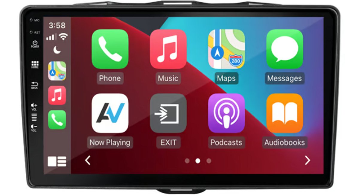 Apple CarPlay & Android Auto Autoradio met DAB+ voor Alfa Romeo Giulietta 2014-2020