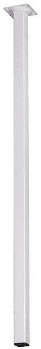 meubelpoot vierkant 75cm wit