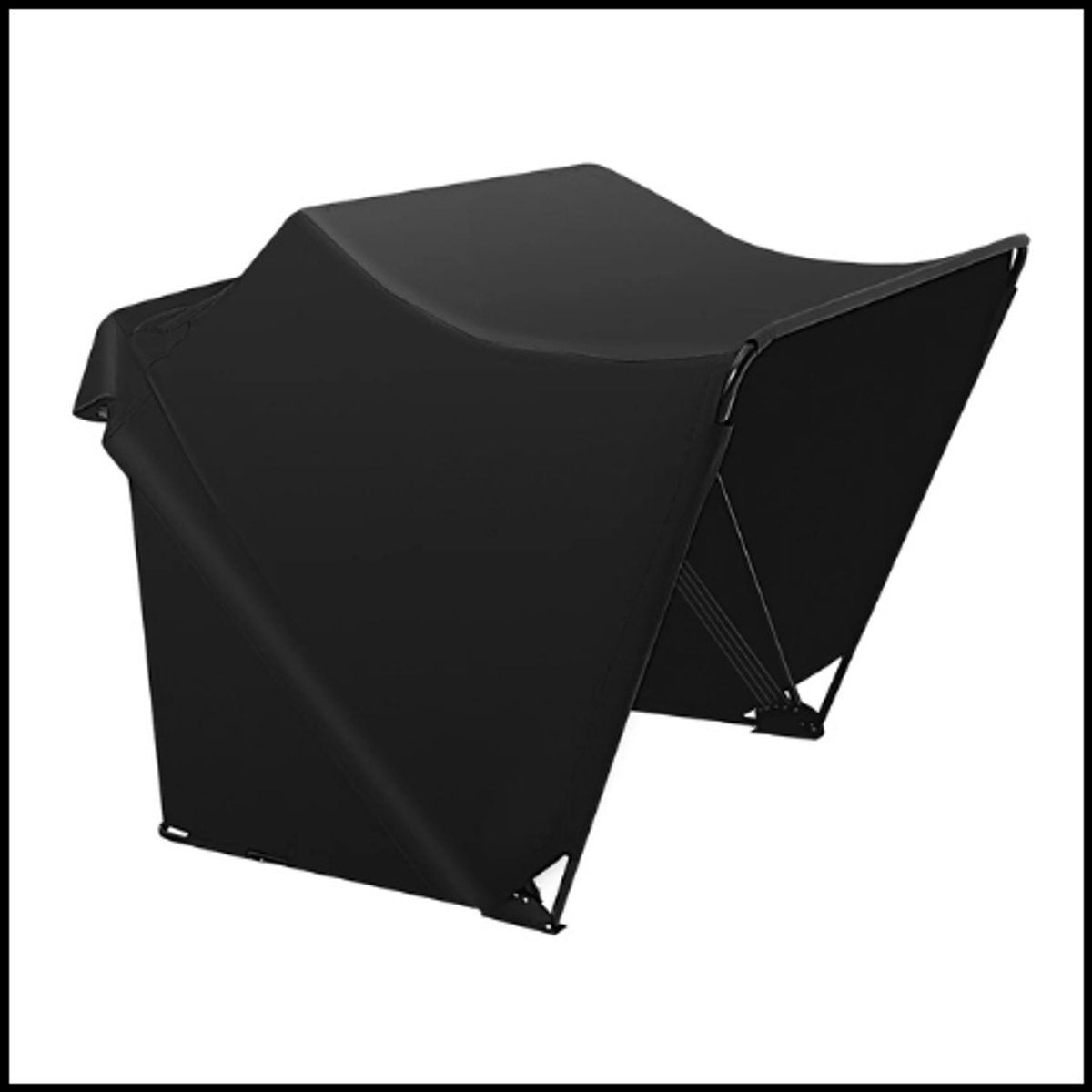 Opvouwbare Motorfietstent 270×105×155 cm – Extra Sterk Oxford Doek & Stalen Frame – Waterafstotende Opslag voor Motor, Scooter & Fiets – Inclusief Draagtas