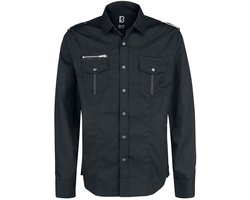 Brandit Rockstar Longsleeve Heren Longsleeve - zwart - XL