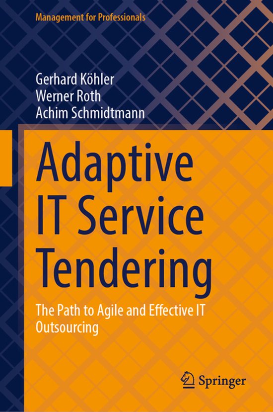 Management for Professionals- Adaptive IT Service Tendering - cover