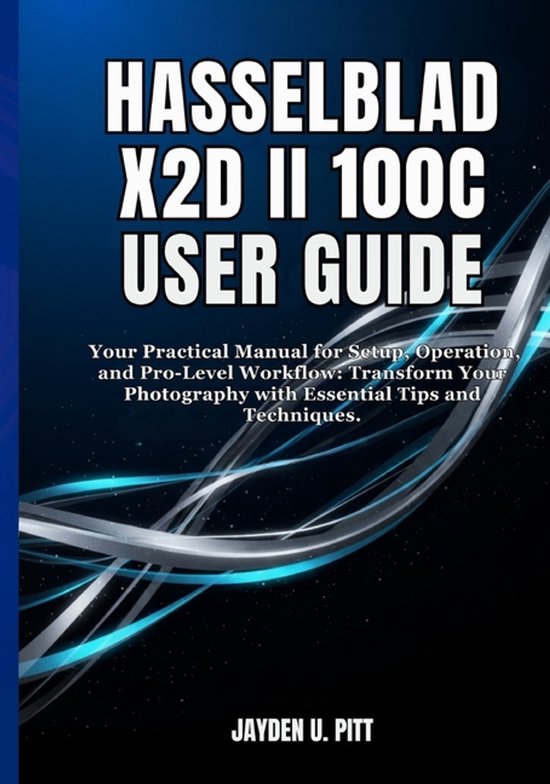 Hasselblad X2d II 100c User Guide - cover