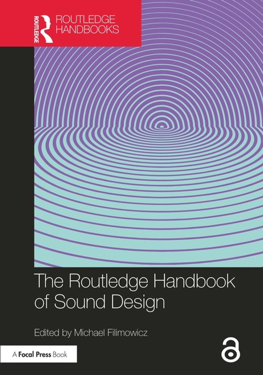 Omslag van Sound Design-The Routledge Handbook of Sound Design