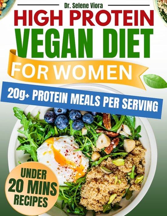 High Protein Vegan Diet for Women - cover