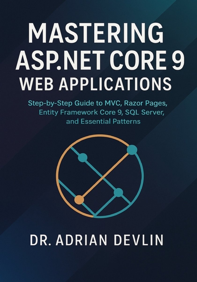 Omslag van Mastering ASP.NET Core 9 Web Applications