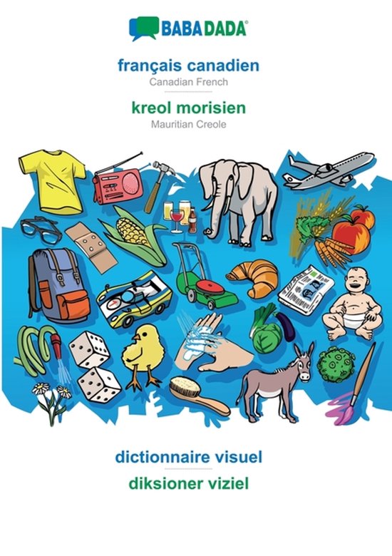 français canadien - kreol morisien, dictionnaire visuel - cover