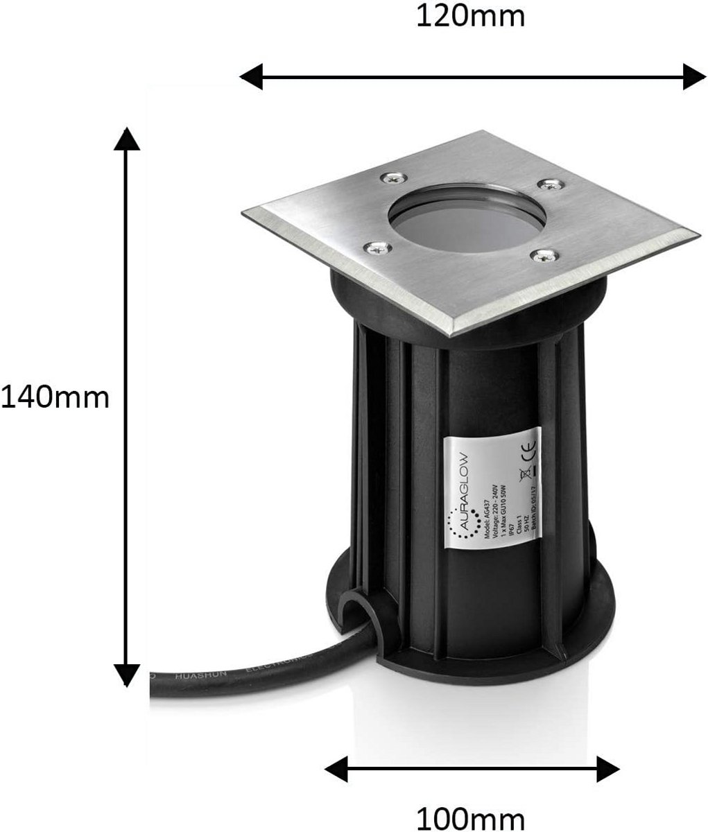 Opbouw Inbouwspots GU10 - Set van 4 - Waterdicht IP67 voor Buiten, Tuin, Oprit en Padverli