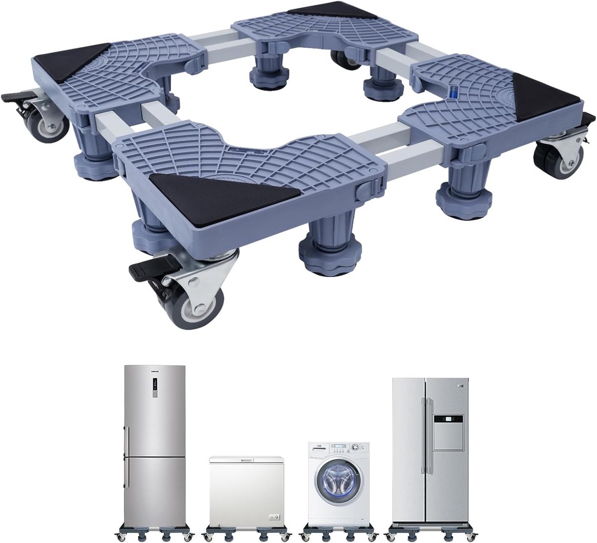 Wasmachine Verhoger - Ombouw - Kast - Blauw