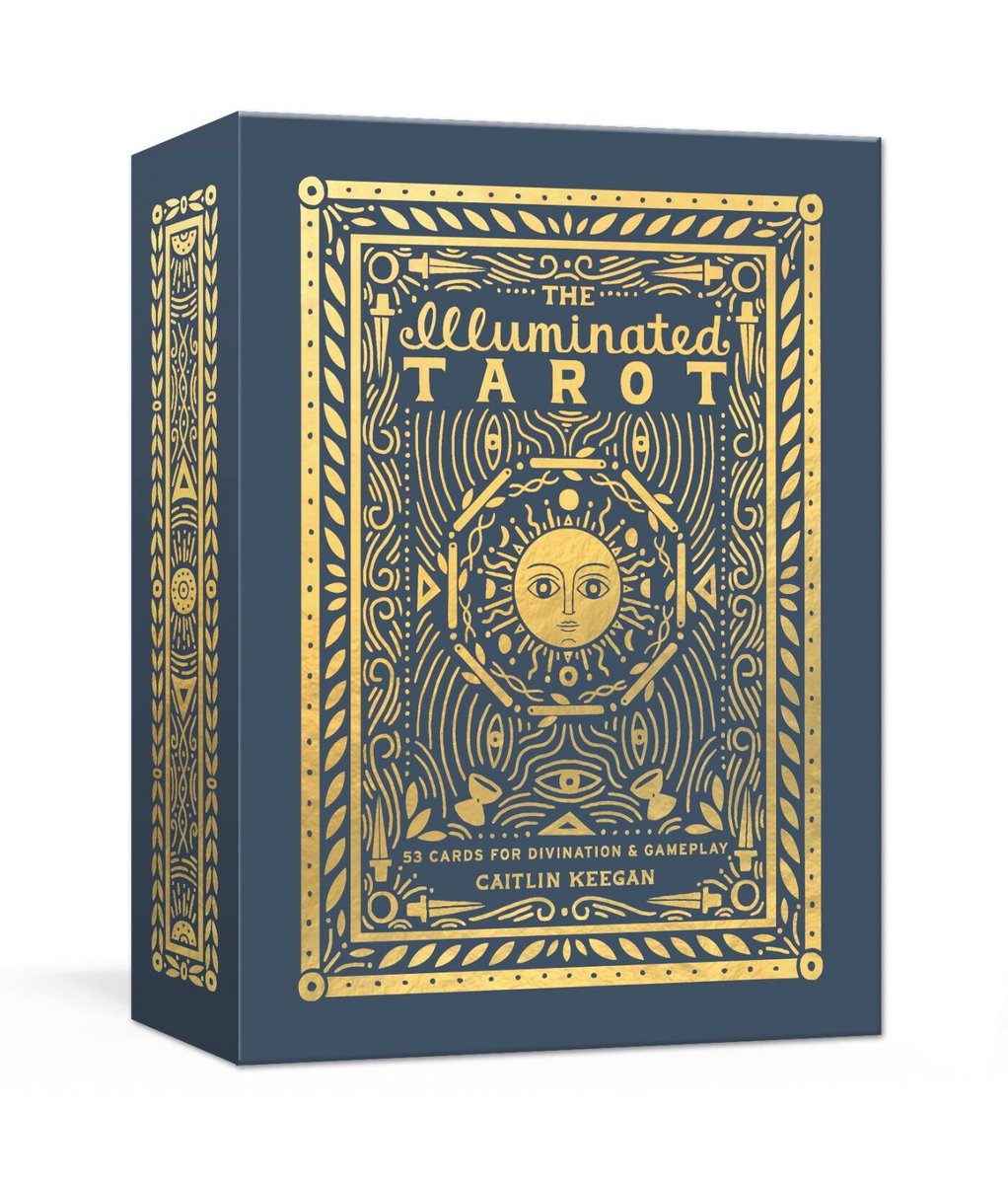 Omslag van The Illuminated Tarot 53 Cards for Divination Gameplay