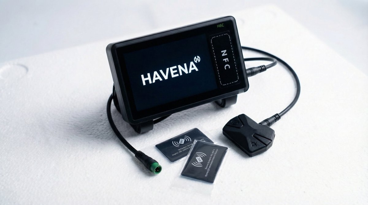 H6C + NFC + AAN/UIT KNOPJES display Fatbike V20 display - V20 Pro Display