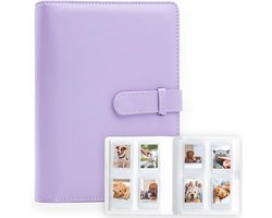 Mini Fotoalbum met 128 Vakjes voor Instant Camera Fotos (7.5 cm) - Opslag voor LiPlay, Instax en Meer