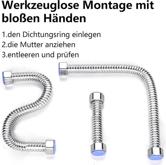 QUARKZMAN Pvc-slang, 1,5 mm ID x 2,5 mm OD, 3 meter lang