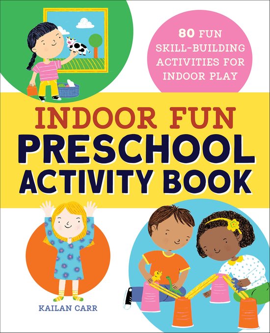 Indoor Fun Preschool Activity Book - cover