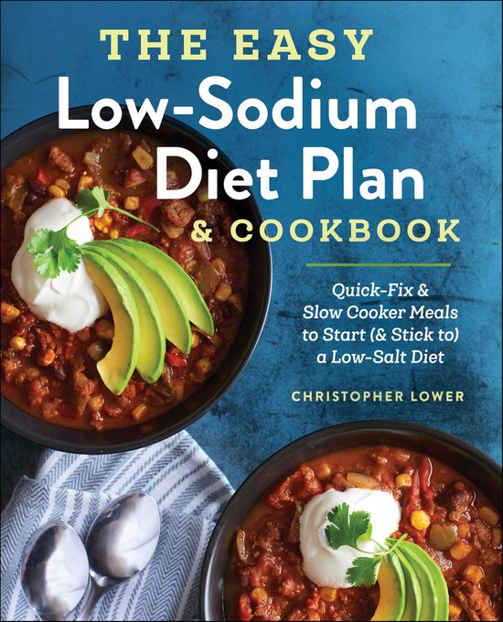 The Easy Low Sodium Diet Plan & Cookbook - cover