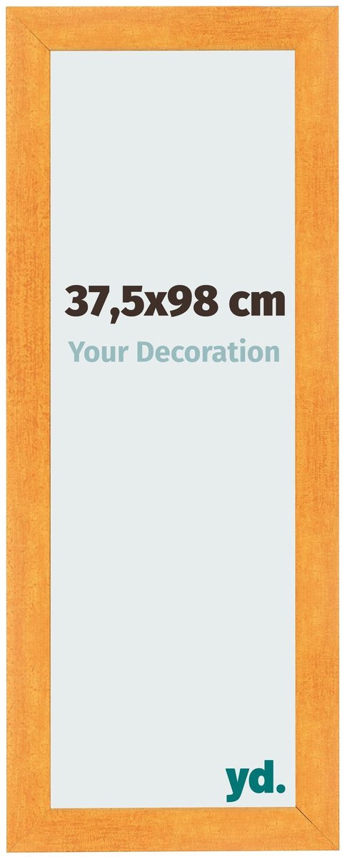 yd. Your Decoration - Fotolijst 37,5x98 cm - MDF - Oranje - Pisa