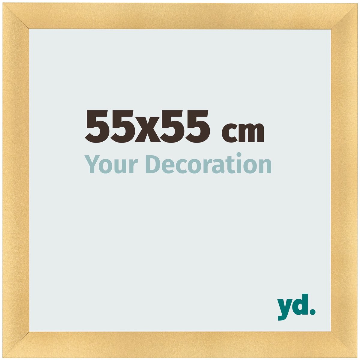 yd. Your Decoration - Fotolijst 55x55 cm - MDF - Goud Mat - Pisa