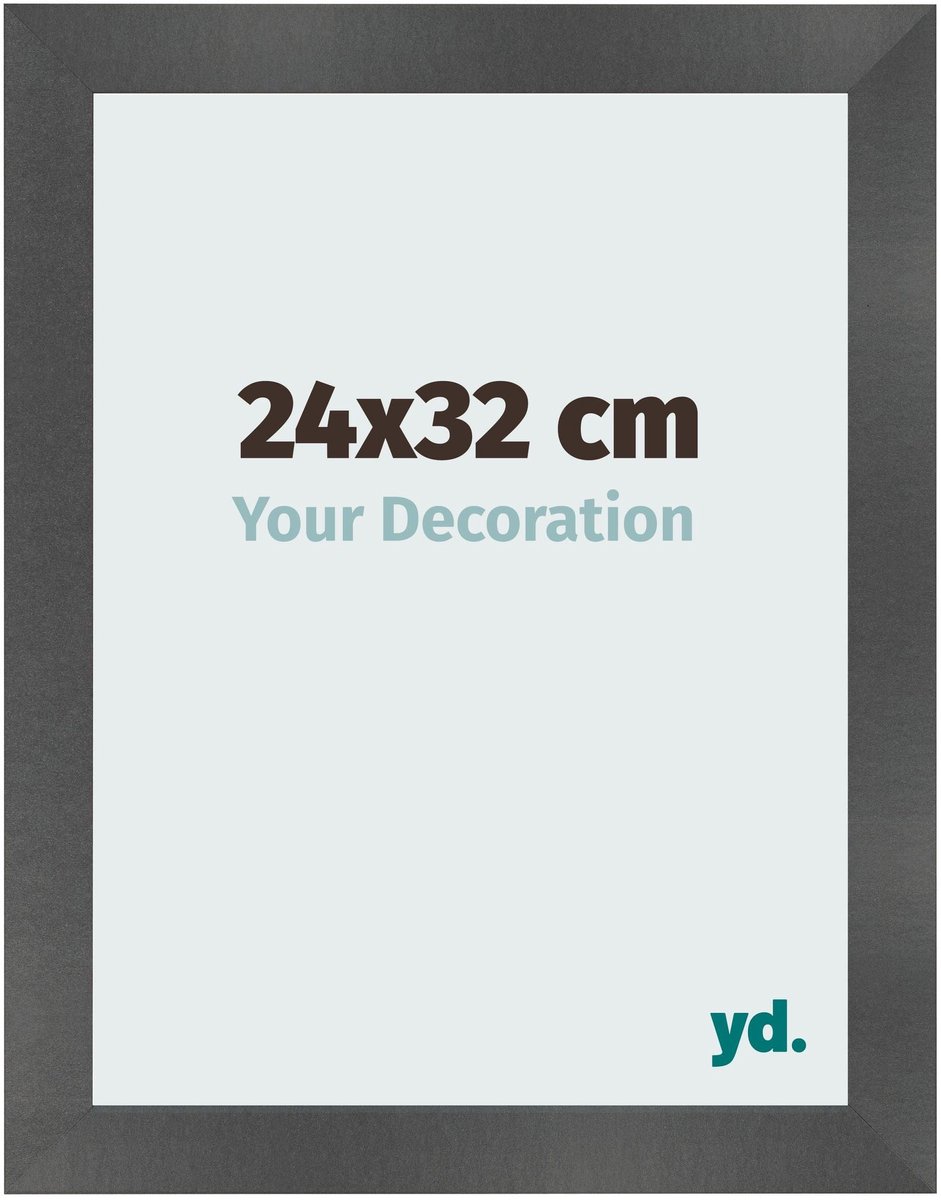 yd. Your Decoration - Fotolijst 24x32 cm - MDF - Zwart Mat - Pisa