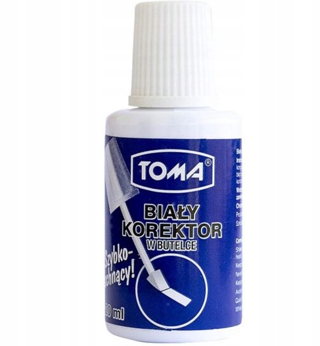 Toma Vloeibare Correctievloeistof TO-018 met Applicator - Sneldrogend
