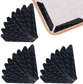 32 stuks tapijt, antisliponderlegger, dubbelzijdige antislipmat voor