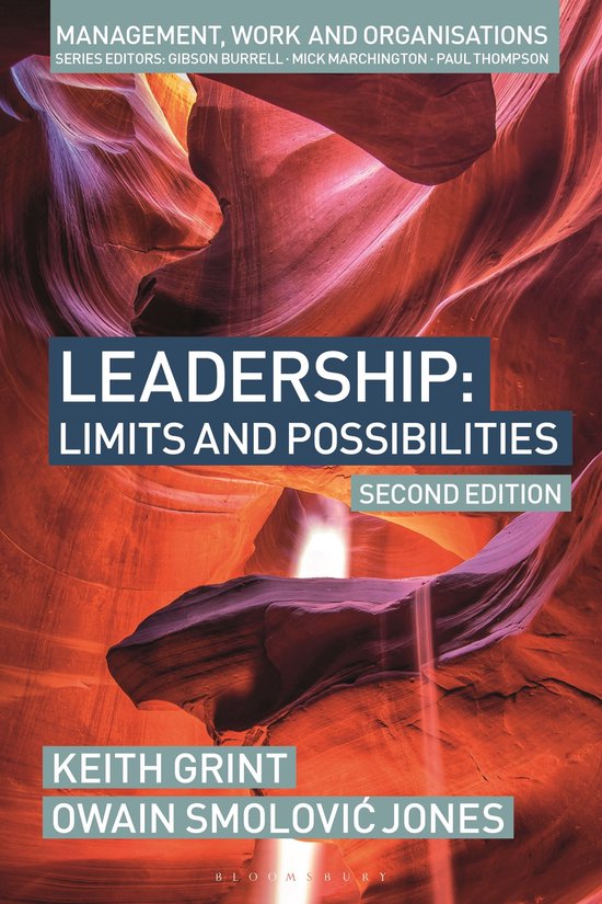 Management, Work and Organisations - Leadership - cover