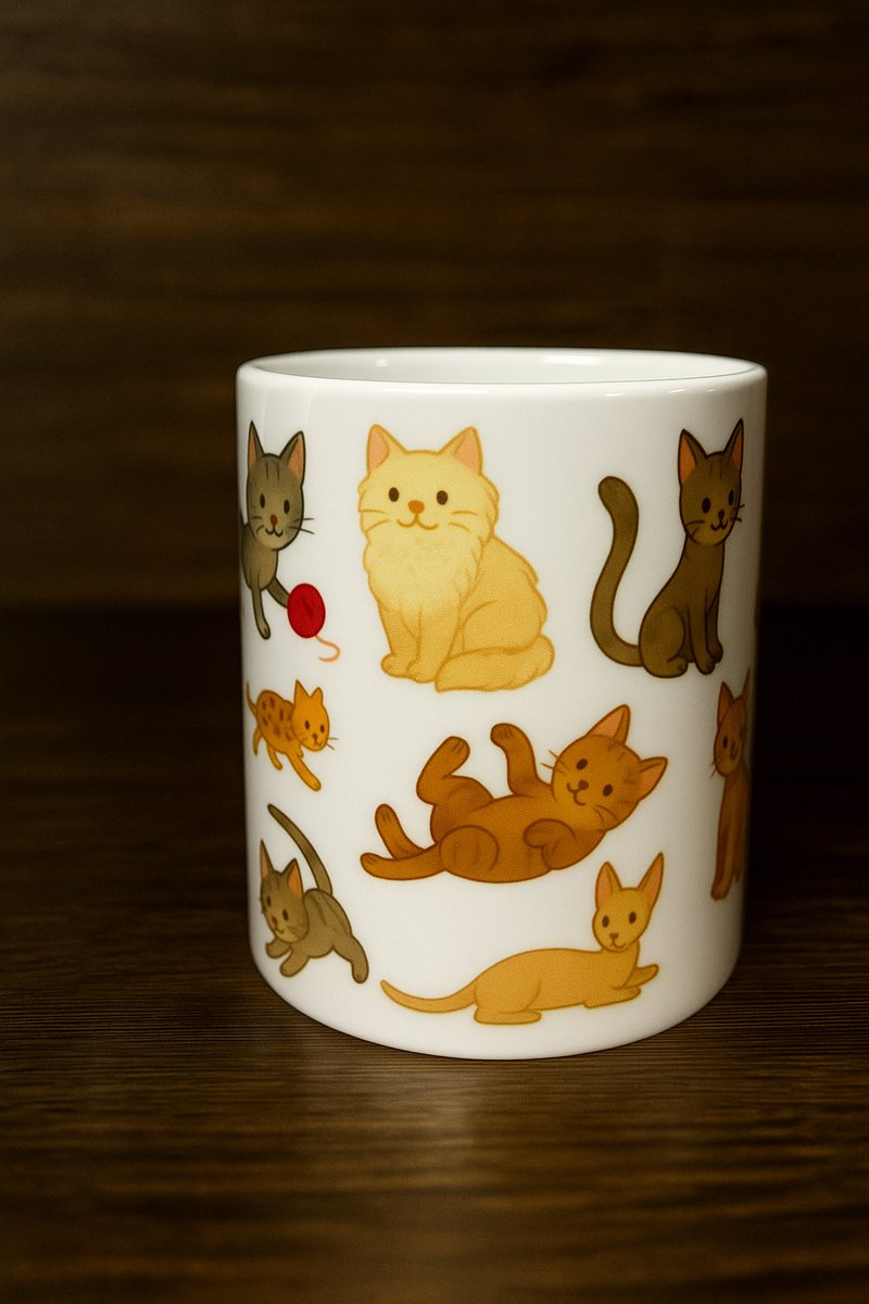 Plot-Twister - Mok Katten - Katten Aquarel Stijl