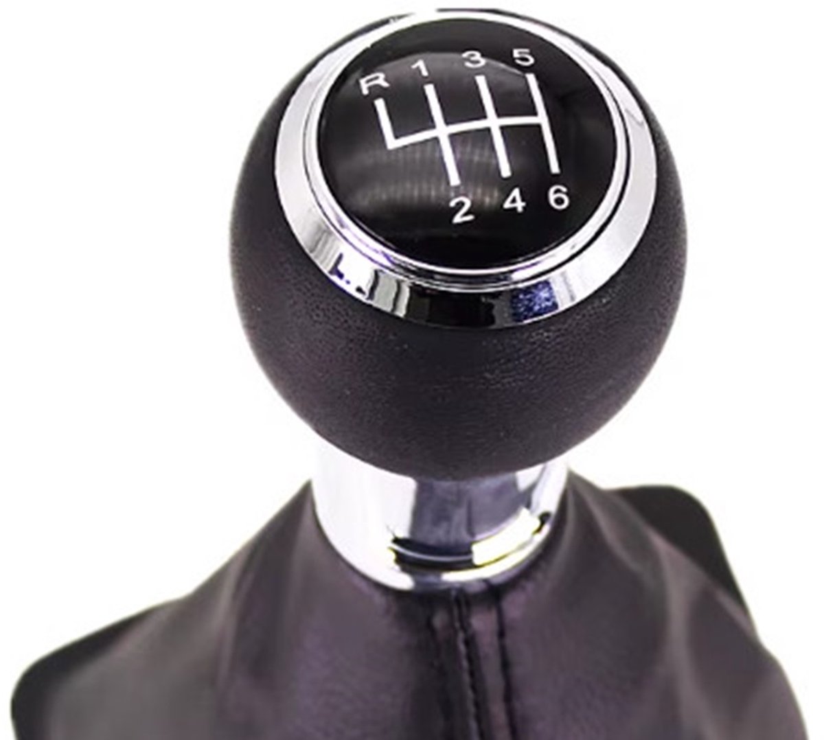 Pookknop set Audi A3 BJ Vanaf 2012/2013 (5 Versnellingen) Chroom