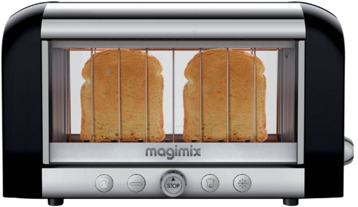 Magimix Vision Toaster Broodrooster - Zwart