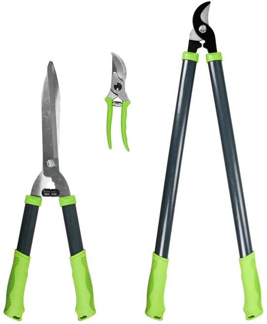 takkenschaar - snoeischaar - heggenschaar 38 cm - messen met teflon coating van Kinzo — afbeelding 4