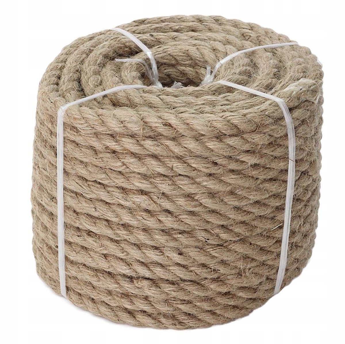 Natuurlijk Jute Touw 12mm x 20m - Decoratief & Zeilkoord