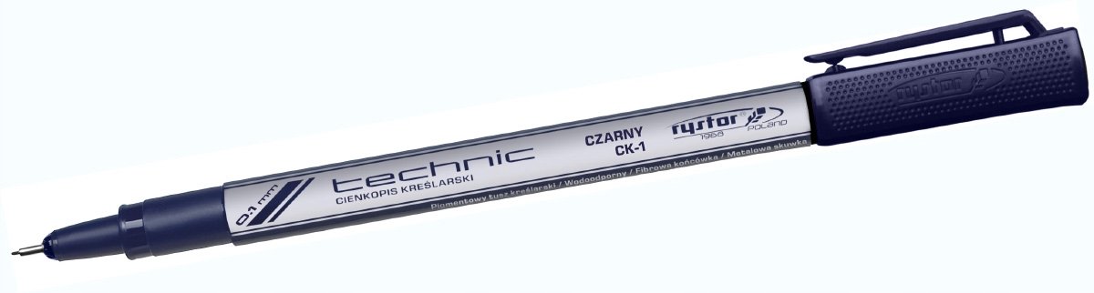 Rystor Technic Fineliner Zwart 0.8mm - Perfect voor Tekenen en Schrijven