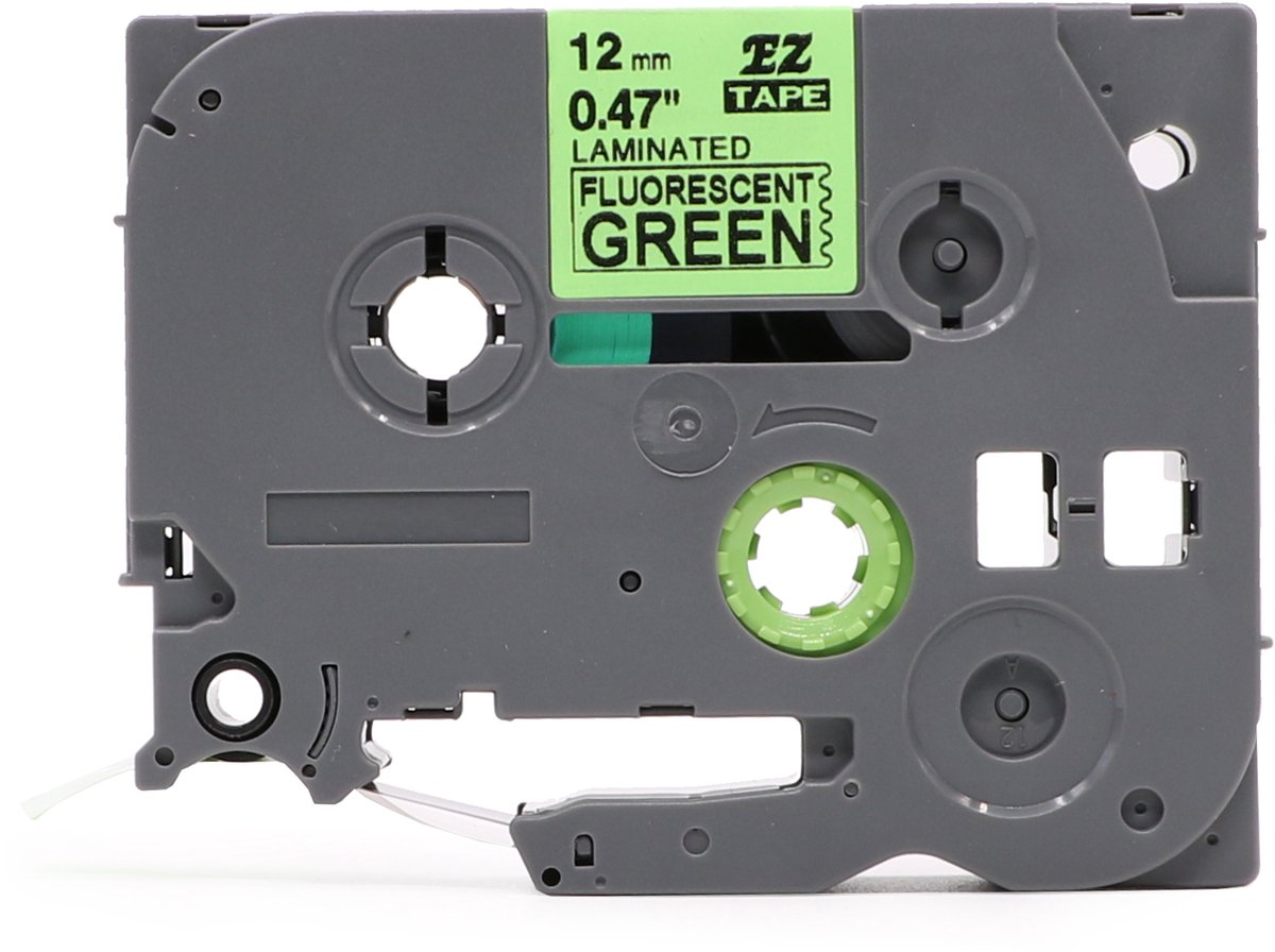 Brother TZe-D31 Gelamineerde Tape 12mm Groen - Duurzaam & UV-bestendig