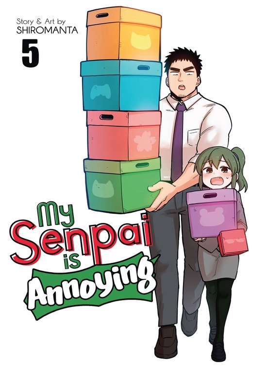 My Senpai is Annoying 5 - My Senpai is Annoying Vol. 5 - cover
