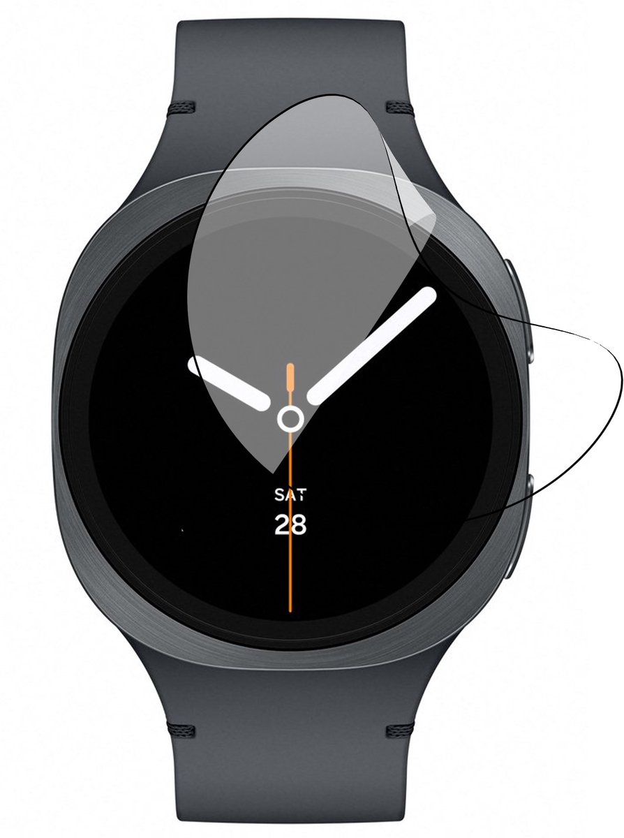 Screenprotector geschikt voor Samsung Galaxy Watch 8 44mm - 1x FlexGuard Screen Protector