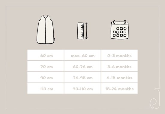 Jollein Bébé Jersey 90cm - Ourson