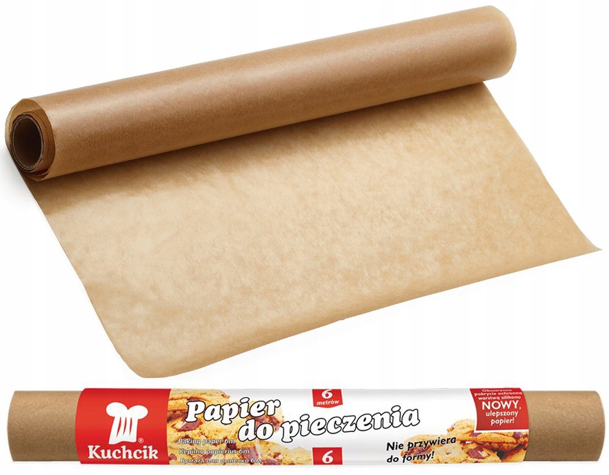 Bruin Bakpapier 28cm x 6m - Antiaanbaklaag, Siliconen