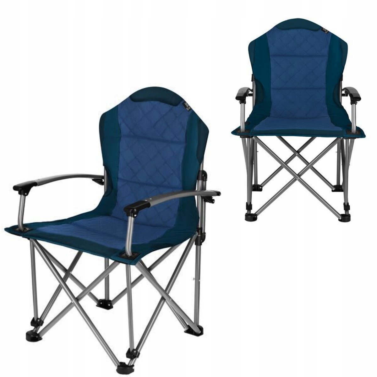 NILS CAMP Campingstoel Blauw - Comfortabel en Stabiel