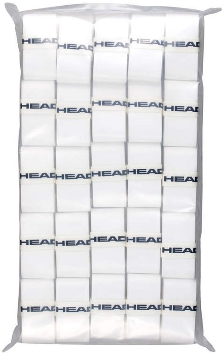 Head Prime Tour Overgrip Tackiness Comfort – 50 stuks Wit