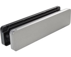 Homebox - de isolerende, tochtvrije en geluiddempende brievenbus – buitendeel aluminium ALUINOX geborsteld - binnendeel in antracietgrijs RAL 7016