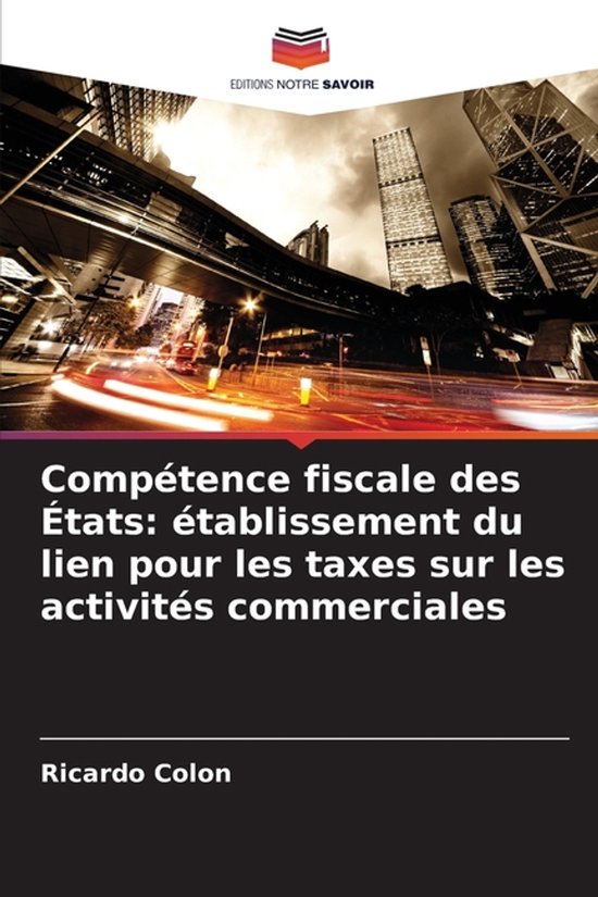 Compétence fiscale des États - cover
