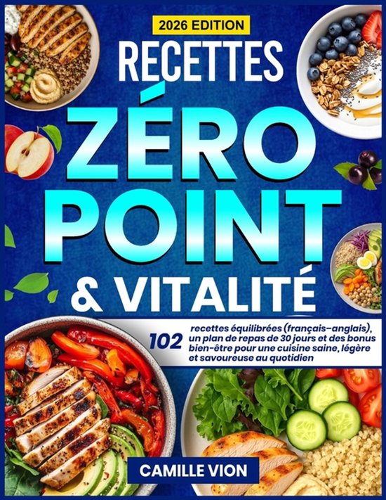 Recettes Zéro Point & Vitalité - cover