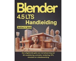 Omslag van Blender 4.5 LTS Handleiding