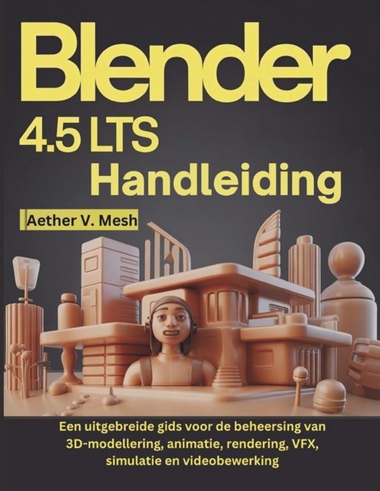 Blender 4.5 LTS Handleiding - cover