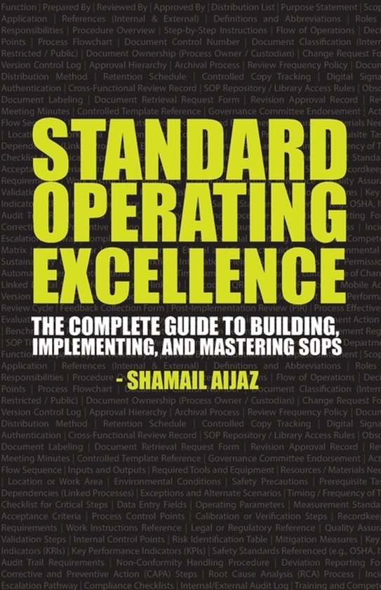 Standard Operating Excellence