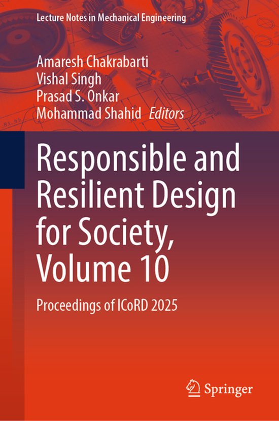 Lecture Notes in Mechanical Engineering- Responsible and Res ... - cover