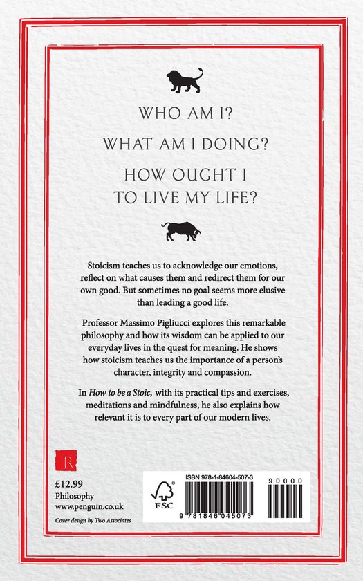 How to be a Stoic