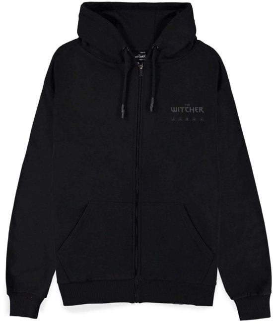 The Witcher The Witcher Heren Vest met capuchon - zwart - L