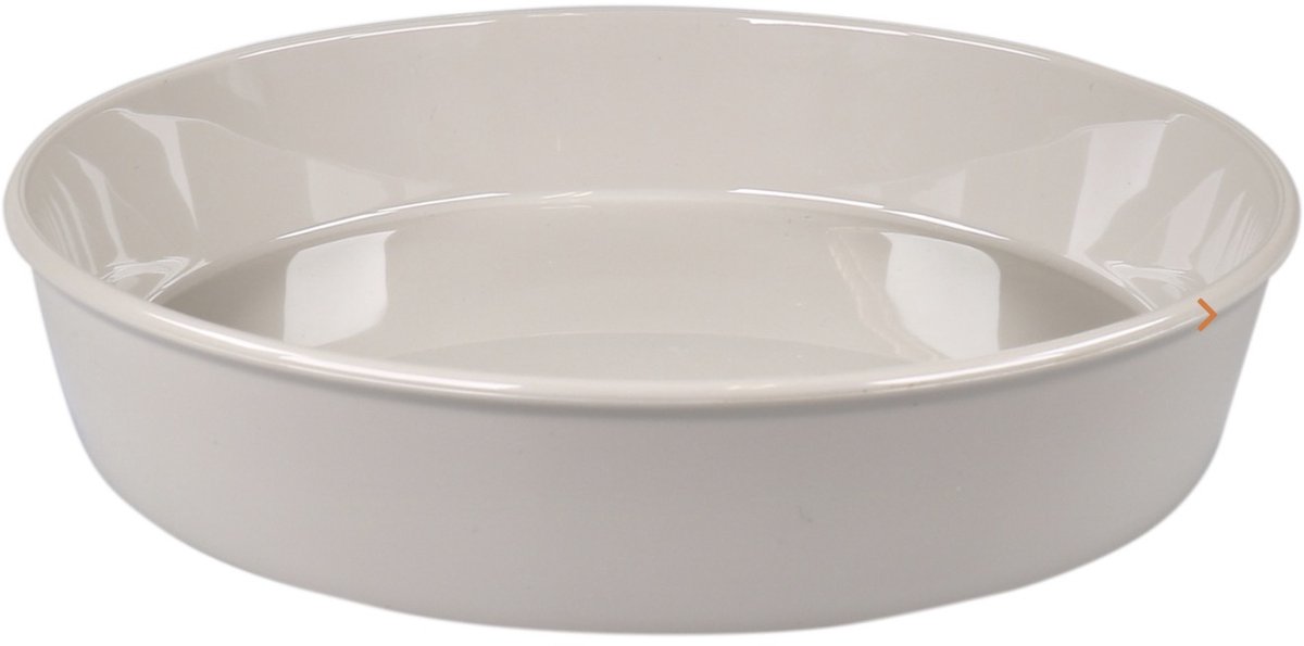 Ornamin Schaal - reusable - onbreekbaar - sAN - rond - 600ml - 37mm - ∅200mm - beige - 9 stuks