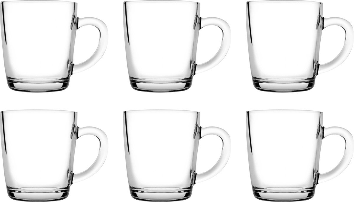 APS - Some Like It Hot - Theeglas - 6 stuks - 32 cl - Transparant glas - Glazenset