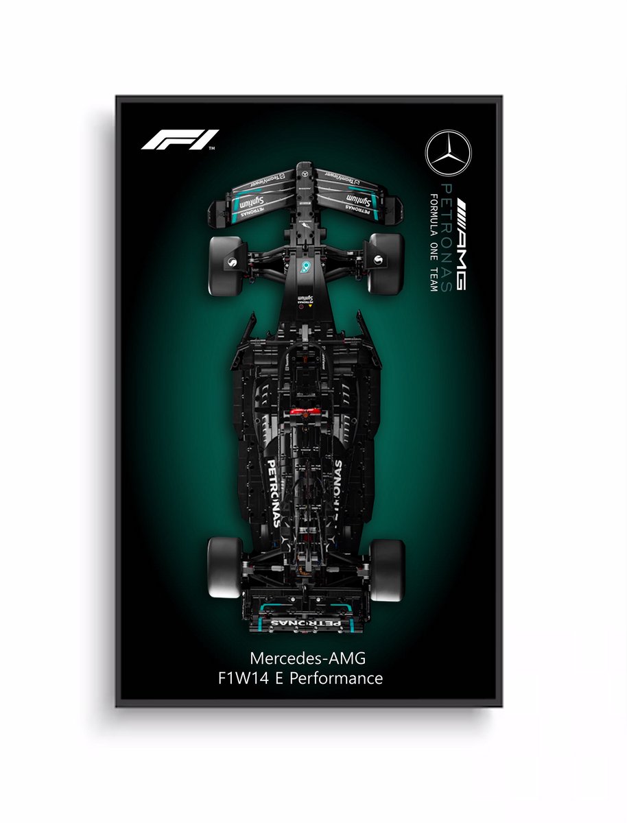 Display Frame voor Mercedes-AMG F1 W14 - 42171